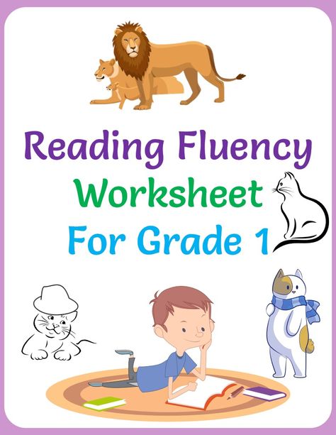 We have created a worksheet for reading fluency.  It has 5 pages in it.  The sentences used in the worksheet are simple and easy to read,Please download the PDF Free Reading Fluency Worksheets Reading Practice Worksheets Grade 1, Free Pdf Books Reading English For Kids, English Worksheets For Grade 1 Reading Comprehension, First Grade Reading Worksheets Free, Reading Practice For Grade 1, Simple Reading For Kindergarten, Phonics Reading Worksheets, Reading Worksheets For Grade 1, English Reading For Beginners