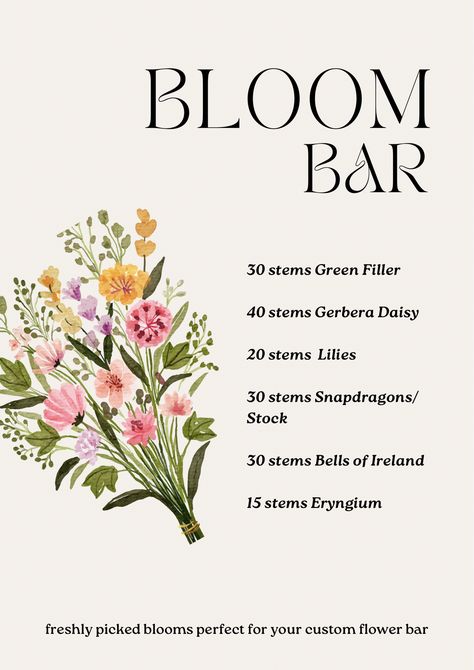 Calily Flower Bar – Calily Flowerhouse Flower Sale Stand, Calily Flower, Diy Flower Bouquet Bar, Flower Bar Bridal Shower Theme, Flower Store Design, Diy Flower Stand, Mobile Flower Shop, Modern Flower Shop, Flower Bar Ideas