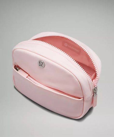 Pink Lululemon Backpack, Pink Lululemon Bag, Lululemon Pencil Case, Cute Girly Car Accessories, Preppy Purses, Essentials Pouch, Technical Apparel, School Pouch, Pink Gift Ideas