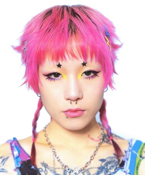 Draw People, Pink Hair, Piercings, A Woman, Hair, Pink, On Instagram, Instagram