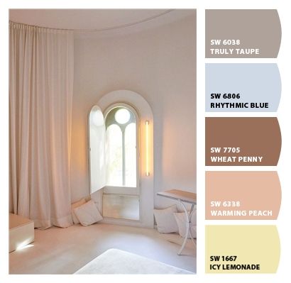 Paint colors from ColorSnap by Sherwin-Williams Sherwin Williams Warming Peach, Peach Sherwin Williams, Tupelo Tree, Zyla Colors, Spun Sugar, Color Inspo, Bold Color, Persimmon, Sherwin Williams