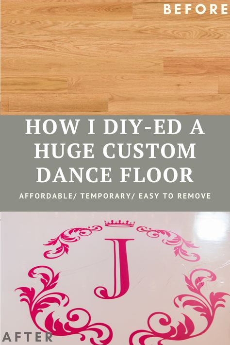 Diy Dance Floor Cheap, Diy Dance Floor, Diy Wedding Dance Floor, Dance Floor Diy, Diy Vinyl Flooring, Huge Wedding, Dance Floor Vinyl, Wedding Dance Floor, Jasmine Wedding