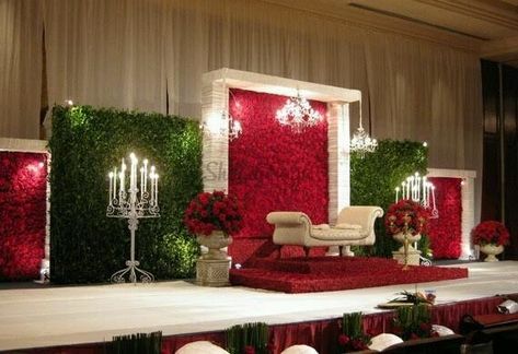 Stage Wedding, Reception Stage Decor, Decor Backdrop, Wedding Stage Backdrop, Wedding Hall Decorations, Reception Backdrop, Wedding Reception Backdrop, Wedding Entrance Decor, Wedding Stage Design