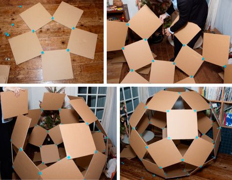 so creative - makedo Cardboard Forts, Cardboard Projects, Cardboard City, Cardboard Construction, Cardboard Crafts Kids, Event Games, Dome Structure, Cardboard Box Crafts, Cardboard Sculpture