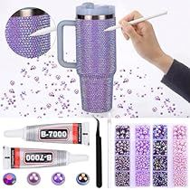 Bling Paint Party, How To Make Rhinestone Tumbler, Rhinestone Projects Diy, Bedazzled Accessories, Bedazzled Stuff, Diy Rhinestone Crafts, Nail Art Cute, Paintings Beautiful, Cute Tea Cups