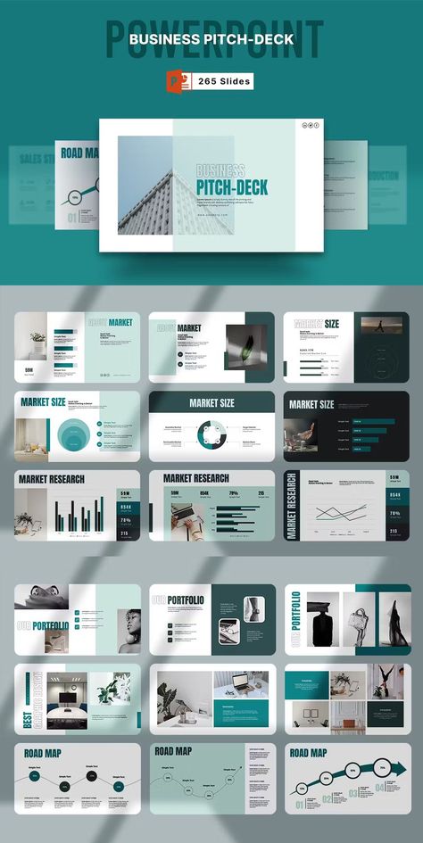 #Business_Deck_Presentation #Capabilities_Deck #Business_Pitch_Presentation #Pitch_Presentation Business Deck Presentation, Business Pitch Presentation, Free Social Media Templates, Pitch Presentation, Presentation Deck, Deck Colors, Business Pitch, Business Presentation Templates, Pin Template