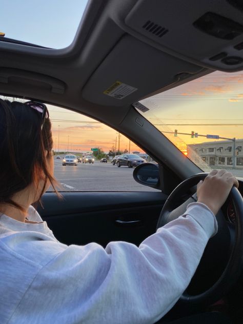 Car Drives Aesthetic Summer, Driving Around Aesthetic, Women Driving Aesthetic, Driving Woman Aesthetic, Driving In The Summer, Driving Woman, Summer Driving Aesthetic, Women Driving Car Aesthetic, Female Driving Aesthetic