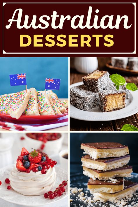 Australian Christmas Desserts, Australian Snacks, Australian Desserts, Desserts Around The World, Hokey Pokey, International Desserts, Aussie Food, Fairy Bread, Australia Food