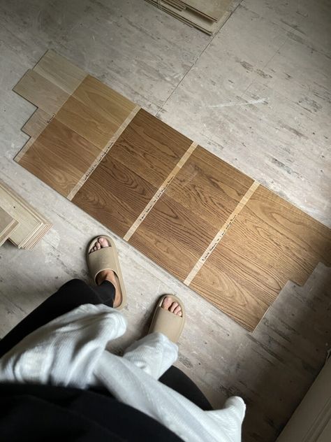 Stains On White Oak, Oak Hardwood Floors Colors, Hardwood Floor Stain Colors, Oak Floor Stains, Staining Wood Floors, Floor Stain Colors, Wood Floor Stain Colors, Minwax Stain Colors, Floor Inspiration