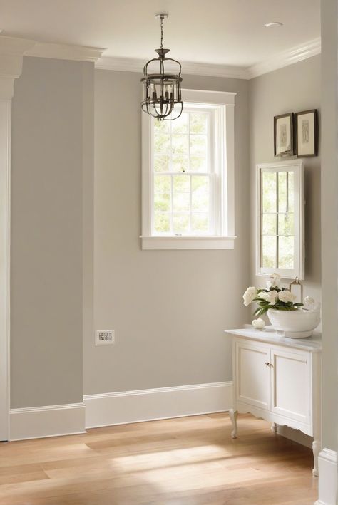 Benjamin Moore, Edgecomb Gray, paint comparison, interior design Pale Oak Walls Chantilly Lace Trim, Benjamin Moore Paint Colors Pale Oak, Agreeable Gray Benjamin Moore, Benjamin Moore Most Popular Colors, Favorite Benjamin Moore Paint Colors, Pale Oak Walls With Black Doors, Best Neutral Benjamin Moore Paint Colors, Pale Oak Benjamin Moore Behr Match, Edgecomb Gray Benjamin Moore Color Palette