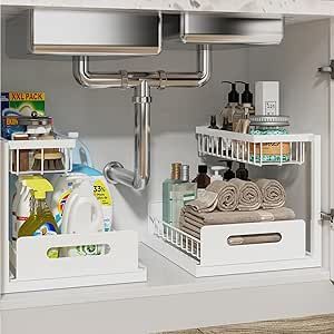 Organize under kitchen sink