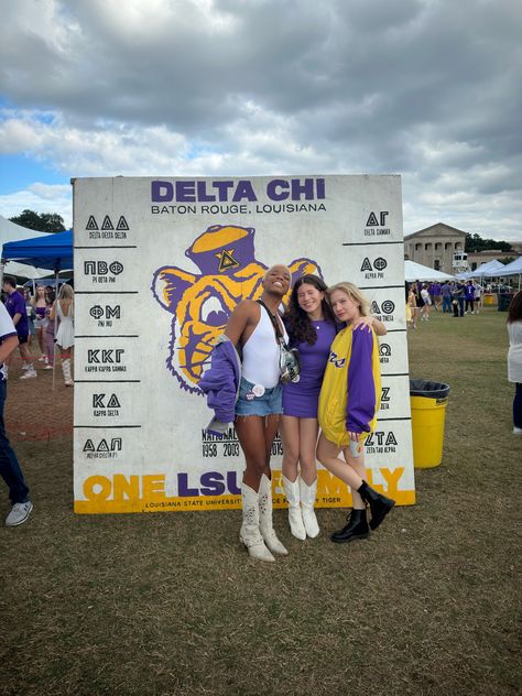 LSU game day!
#lsu #gameday #tailgate
lsu outfit ideas, outfits, Lsu Game Day, Lsu Gameday, Lsu Outfits, Lsu Game, Gameday Outfits, Delta Chi, Geaux Tigers, Kappa Kappa Gamma, Zeta Tau Alpha