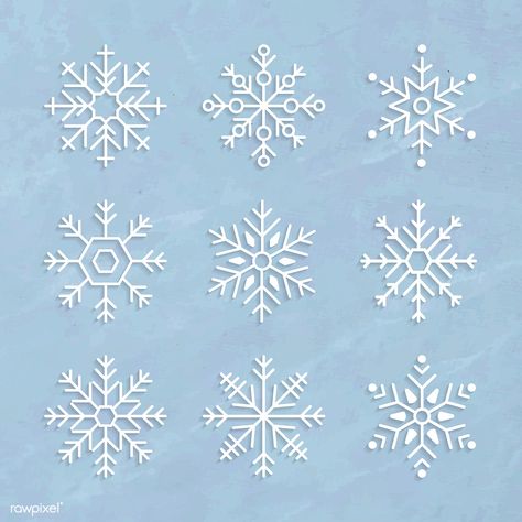 Snowflake Illustration, Snowflakes Illustration, Snowflake Outline, فن الرسم بالمسامير, Snowflake Png, Snow Tattoo, Ads Template, Snow Texture, Snow Flake Tattoo