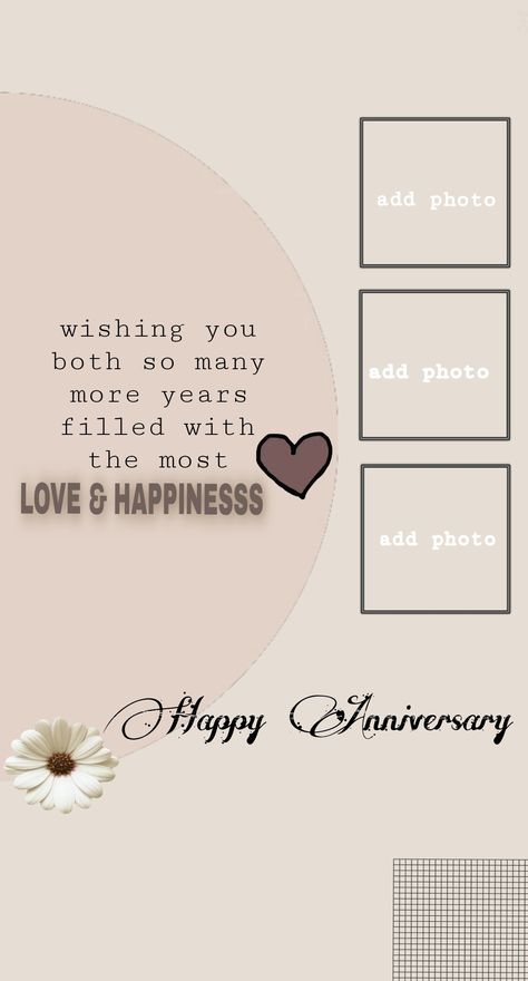 One Year Love Anniversary Wishes, Aniversary Wishes Friend, Happy Anniversary Frame Instagram, Happy Anniversary Template Design, Anniversary Frames Collage, Anniversary Wallpaper Love, Love Anniversary Frame, Happy Anniversary Templets, Happy Anniversary Tamplete