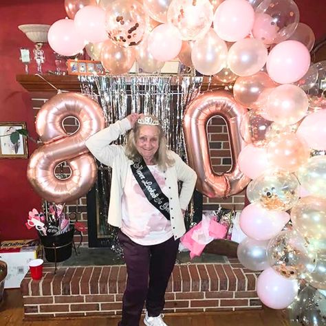 80th Birthday Decorations For Women 1943 (73 Pk) 80th Birthday Gifts For Women, 80th Birthday Cake Topper, Happy 80th Birthday Banner, Balloons, Party Decorations, 80 Year Old Birthday Gifts For Women #rosegold #birthdayparty #silver #banners #balloons #decorationpieces 80th Birthday Balloon Bouquet, Purple 80th Birthday Party Ideas, 80th Birthday Flower Theme, 80th Birthday Party Ideas For Grandma Decoration, 80 Year Old Birthday Ideas, 80 Years Old Party Ideas 80th Birthday, 80 Birthday Party Ideas Decoration, Women’s 80th Birthday, 80th Birthday Party Theme