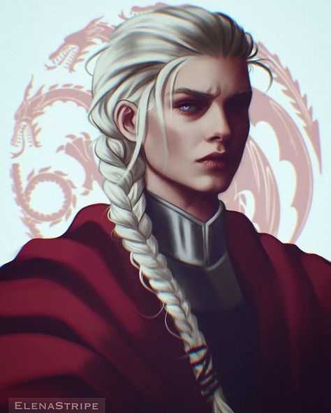 Visenya Targaryen, Breathing Fire, Game Of Thrones Artwork, Fire And Blood, Imperial Knight, Targaryen Art, Asoiaf Art, Targaryen Aesthetic, Gra O Tron