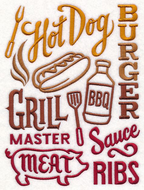 Grilling Art, Man Crates, Sign Sayings, Vinyl Board, Apron Ideas, Decoration Pictures, Bbq Picnic, Bbq Ideas, Pes Embroidery