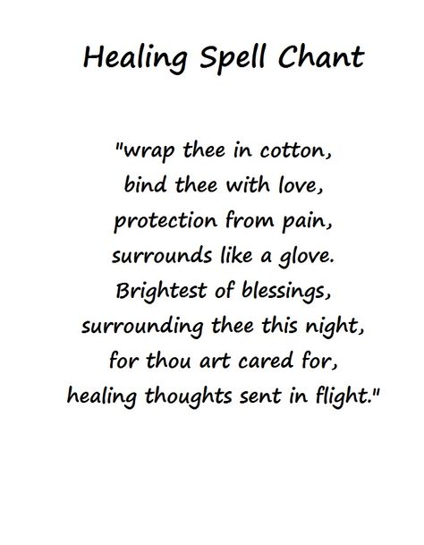 Healing Spell Healing Spell For A Loved One, Healing Spell Chant, Spells To Heal Others, Forced Healing Spell, Healing Chants For Others, Spell To Heal Someone, Spells For Sickness, Good Health Spell For Someone Else, Spells For Healing Others