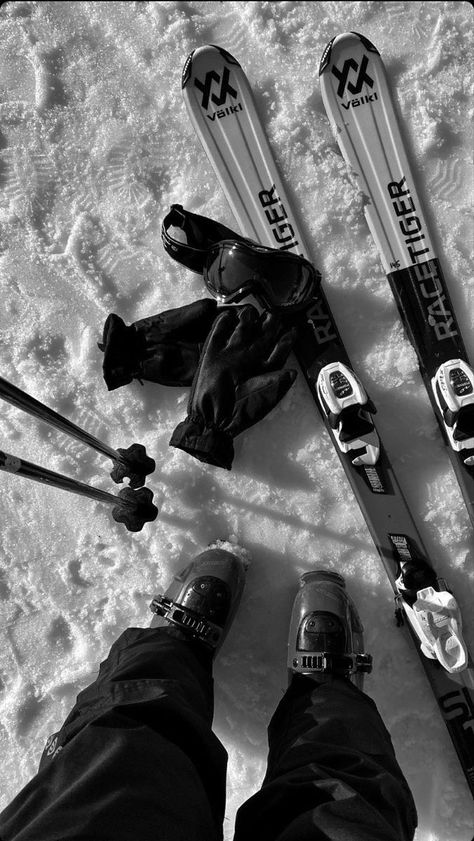 ski, skiing, snow, winter Ski Aesthetic Dark, Ski Core Aesthetic, Ski Guy Aesthetic, Ski Pics Aesthetic, Snow Skiing Aesthetic, Ski Aesthetic Wallpaper, Skiing Astethic, Ski Aethstetic, Aesthetic Ski Pictures