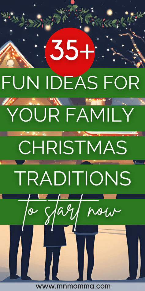 During the holidays, special Christmas traditions for family are extra important. Build that family bond and start Christmas Traditions for kids to create meaningful memories that'll last a lifetime. Core memories your little ones will never forget. Check out this great list of 35 Christmas things to do as a family. These Christmas activities for families are so fun, your kids will look forward to them every year. December 1st Traditions, Christmas Family Time Ideas, December Things To Do With Kids, Family Crafts For Christmas, Traditional Christmas Activities, Fun Holiday Traditions, Christmas Fun Ideas Families, Fun Kids Christmas Activities, Holiday Family Activities Things To Do