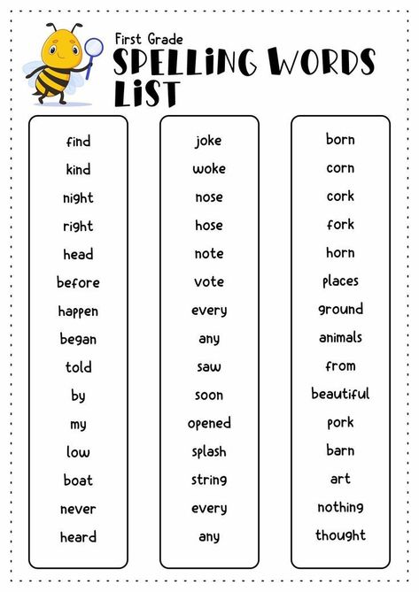 Spelling Words Worksheets Grade 2 | Spelling bee words, Spelling words, First grade spelling 2nd Grade Spelling Worksheets, English Spelling Words, Spelling Words Worksheets, Spelling Bee Word List, Kindergarten Spelling Words, Worksheets Grade 2, 3rd Grade Spelling Words, Worksheets For Grade 2, Spelling Bee Words