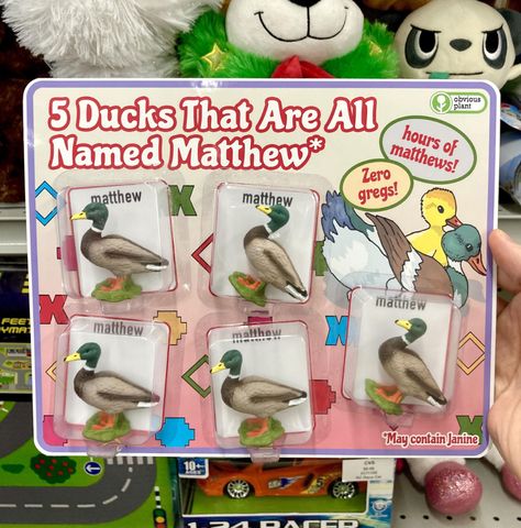 Demented Toys by Obvious Plant Confront Harsh Realities and the Mundanity of Life | Colossal Obvious Plant, Weird Toys, Cimorelli, Funny Toys, All Names, Funny Dude, Know Your Meme, Popular Memes, Ducks