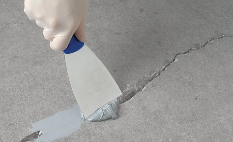 Concrete repair service. http://www.universalengineering.net/ Malaysia Building, Fix Cracked Concrete, Repair Concrete Driveway, Concrete Filler, Repair Cracked Concrete, Concrete Repair Products, Cracked Concrete, Driveway Repair, Concrete Patio Makeover