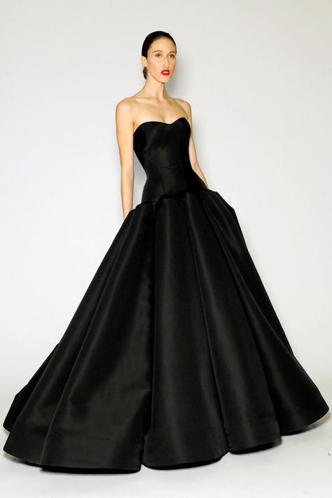 Party Mode, Gown Black, Looks Party, Zac Posen, Couture Gowns, Gorgeous Gowns, Trendy Wedding, Beautiful Gowns, Pre Fall