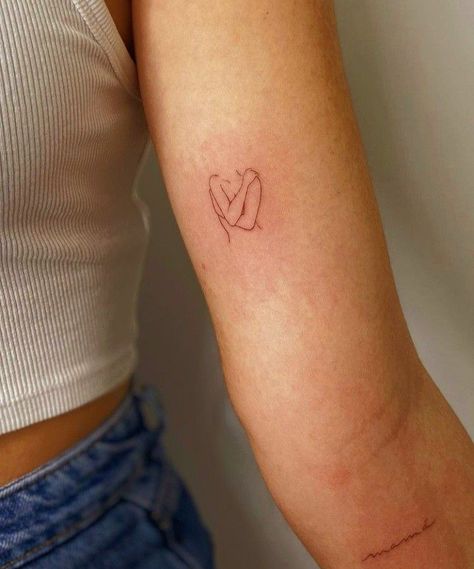 210+ Meaningful Self-Love Tattoo Designs (2023) - TattoosBoyGirl Tiny Tattoos Dark Skin, Indy Blue Tattoo, Heart Hugging Itself Tattoo, Tatoos Self Love, Women Symbol Tattoo, Two Part Tattoos, Spiritual Feminine Tattoos, Woman’s Body Tattoo, Me Heart Tattoo