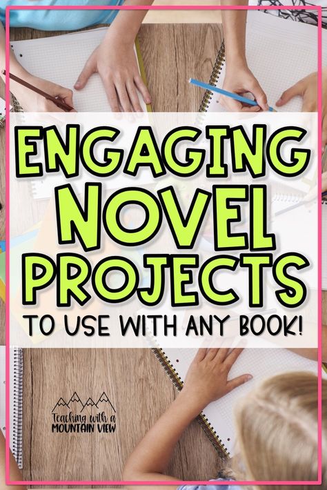 Novel projects are engaging ways to boost comprehension and hold students accountable or independent reading. The best novel projects for 3rd, 4th, and 5th grades Includes several FREE projects and ideas that need very few supplies! Novel Projects, Middle School Novel Studies, Novel Study Project, Independent Reading Activities, 4th Grade Books, 3rd Grade Books, Novel Activities, Novel Study Activities, Book Tasting