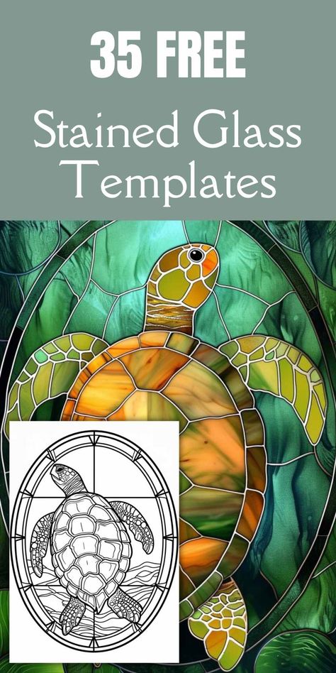 Dive into a world of color and creativity with our 35 Free Stained Glass Patterns. These free printable templates are perfect for anyone looking to explore the art of stained glass making. From simple to complex designs, there's something for every skill level. Download these patterns and transform ordinary glass into extraordinary art pieces. Get your free templates today and start your next stained glass project! #StainedGlass #FreePrintables #Crafting #DIYProjects #ArtDesign #HomeDecor Patchwork, Stained Glass Svg Free, Printable Stained Glass Patterns, Stained Glass Turtle, Free Stained Glass Patterns, Stained Glass Mosaic Patterns, Stained Glass Circles, Origami Paper Flowers, Glass Stencil