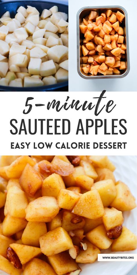 Apples And Oats Recipes Healthy, Paleo Apple Recipes Easy, Lower Calorie Dessert Recipes, Healthy Sauteed Apples, Low Carb Baked Apples Recipes, Keto Baked Apples Recipe, Low Calorie Cinnamon Apples, Lean Cuisine Cinnamon Apples Recipe, Crockpot Cinnamon Apples Healthy