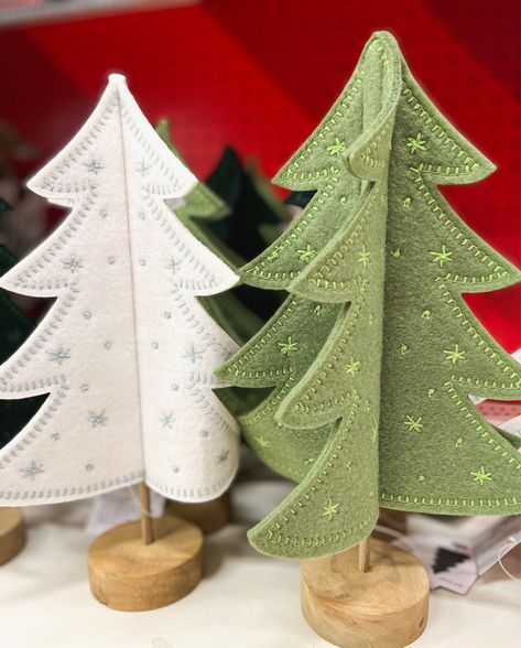 Shop Felt Christmas Tree with Stitching … and other curated products on LTK, the easiest way to shop everything from your favorite creators. Felt Trees Diy, Sewing Pattern Christmas Trees, Felt Christmas Tree Makes, Christmas Sewing Crafts, Large Felt Christmas Tree, Stacked Felt Christmas Tree, Felt Christmas Tree Pattern, Green Felt Christmas Trees, Felt Chritmas Tree