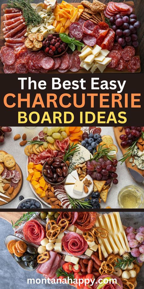 Charcuterie Board Ideas - Looking for the best charcuterie board ideas? This article is your ultimate guide to creating a beautiful and delicious spread for any occasion. From holiday-themed boards like Christmas and Thanksgiving to everyday gatherings, we’ve got ideas that blend savory and sweet flavors with stunning presentations. Learn how to mix textures, colors, and seasonal ingredients to craft Instagram-worthy boards that will wow your guests. Cheese And Fruit Board Platter Ideas, Creating Charcuterie Board, What To Add To A Charcuterie Board, Charcuterie Board Themes Wedding, Chucudery Board, Charcuterie Ideas Dinner Parties, The Best Charcuterie Board Ideas, Charcuterie Board Ideas For Date Night, Medium Size Charcuterie Board