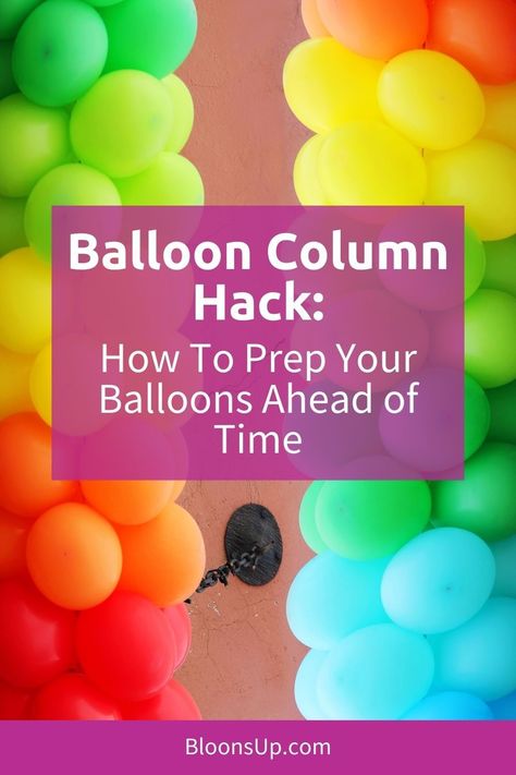 Ready to take your balloon decor to new heights? Master the art of prepping balloons beforehand for a flawless balloon column. Learn how to make your balloon design pop, and discover the secrets to making your columns last all party long. Get ready to elevate your parties with our expert tips. Balloon Poles Diy, How To Make Balloon Columns, Ballon Columns Ideas, How To Make A Balloon Column, Balloon Pillars Diy, Diy Balloon Column Stand, Balloon Tower Diy, Balloon Centerpiece Ideas, Balloon Columns Ideas