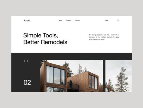 Website Design Inspiration Architecture, Gallery Layout, Architect Website Design Inspiration, Architecture Website Design, Architect Website, Architect Website Design, Modern Architecture Website Design, Architecture Landing Page, Minimalist Web Design