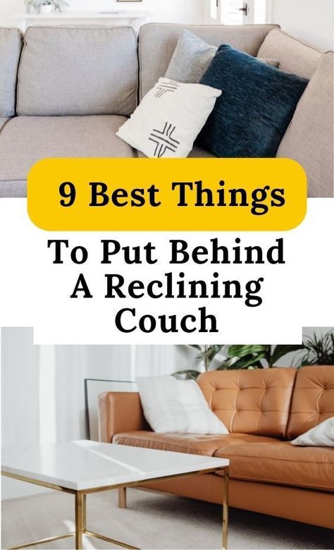 Tables Behind Recliners, Living Room Decor Reclining Sofas, Coffee Table With Recliner Couch, Recliner Sofas In Living Room Decor, Sofa Table Behind Reclining Couch, Styling Recliners In Living Room, Table Behind Reclining Sofa, Behind Reclining Couch, Coffee Table For Reclining Sofa