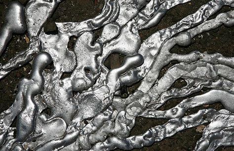 Molten metal Metallica, Metal Art, Melting Metal, Aluminum Cans, Lighting Concepts, Liquid Metal, Graphic Design Illustration, Heavy Metal, Sculpture Art