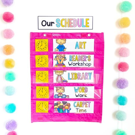 ✨ Introducing the ULTIMATE Classroom Schedule Cards! ✨⁠ ⁠ ⁠ Transform your classroom with these EDITABLE and FUN schedule cards! 🏫They are perfect for keeping your day organized and your students on track! ⁠ ⁠ ⁠ Here’s what you get:⁠ ⁠ 🟣 40+ vibrant schedule cards⁠ ⁠ 🔵 Editable text for total customization⁠ ⁠ 💛 Different icons to match each subject/activity⁠ ⁠ 🔴 Banners and headers to keep things neat⁠ ⁠ 💚 Black-and-white options for a sleek look⁠ ⁠ ⁠ These cards will make your classroom POP ... Classroom Daily Schedule, Student Checklist, Classroom Schedule Cards, Cards With Pictures, Clock Card, Classroom Management Elementary, Reading Buddies, Fast Finisher Activities, Classroom Schedule