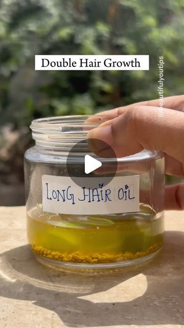 𝑩𝒆𝒂𝒖𝒕𝒊𝒇𝒖𝒍 𝒀𝒐𝒖 𝑻𝒊𝒑𝒔 on Instagram: "DIY Green Hair Oil, Long hair oil Fast. keep it in sunlight for 2 days and start using this oil after 2 days at least. Best results in just 30 days. Stop hair fall and repair damage hair. Moisturise your hair and lots of hydration. Amazing hair oil ❤️
.
.
.
.
.
Follow for more.
#hair #hairoil #hairgrowth #longhair #beauty #reels" Hair Oil For Hair Growth And Hair Fall, Hair Damage Repair Remedies, How To Make Hair Oil For Hair Growth, Best Hair Oils For Damaged Hair, Best Hair Oil For Hair Growth, Hair Growth Oil Diy, Best Oils For Hair Growth, Hair Oil For Hair Fall, Hair Groth