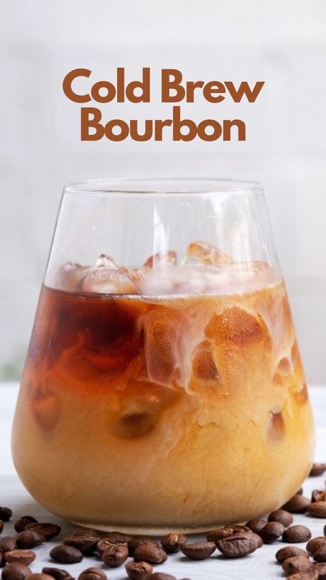 This recipe further solidifies bourbon as one of my favorite coffee pairings. It’s a decadent cocktail that blends bourbon and cold brew with cream, triple sec, and maple syrup. #ColdBrewBourbon Bourbon Coffee Drink, Smoked Maple Bourbon Cocktail, Cold Brew Cocktail Drinks, Bourbon Old Fashioned Recipes, Bourbon Coffee Cocktails, Infused Bourbon Recipes, Bourbon Cream Cocktail, Bourbon Syrup Recipe, Cold Brew Cocktail