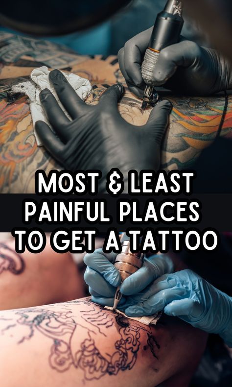 Where Do Tattoos Hurt the Most and Least?  - On Your Journey Pain Level For Tats Women, Inner Wrist Tattoos Cover Up, Mc1r Tattoo, Good Spots For Tattoos On Women, Inner Knee Tattoos Women, Flattering Tattoo Placement, Best Tattoo Places For Women, Best Places To Get A Tattoo, Tattoo Spots For Women Least Painful