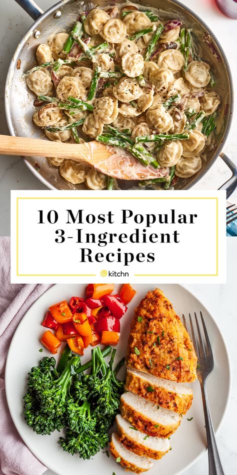 Post Image Ninja Express Chopper Recipes, Healthy Semi Homemade Recipes, Low Ingredient Meals, Minimal Ingredient Recipes, 3 Ingredient Dinners, Three Ingredient Recipes, Easiest Recipes, Dinner Choices, Popular Dinner Recipes