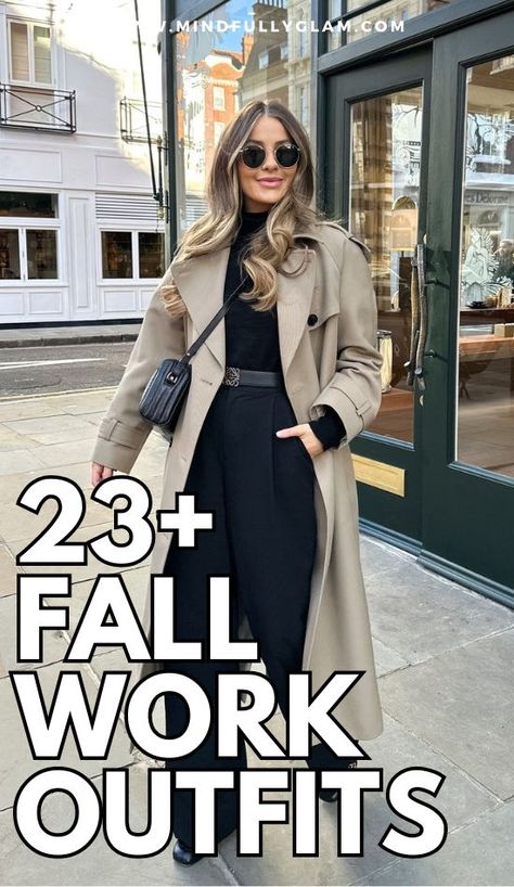 fall work outfits Casual Outfits For Autumn, Winter Office Outfits Women, Office Outfit Women Business, Work Outfits Business Casual, Fall Business Outfits, Winter Office Outfit, Outfits For Autumn, Winter Business Outfits, Work Outfits Women Winter