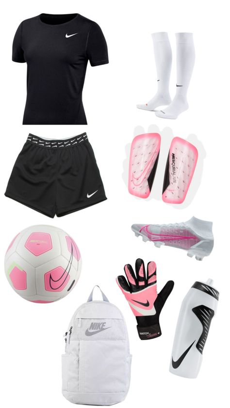 Soccer Wishlist, Soccer Fits, Casual Athletic Outfits, Soccer Clothes, Soccer Essentials, Soccer Practice Drills, Best Soccer Cleats, Girls Soccer Cleats, Soccer Pro