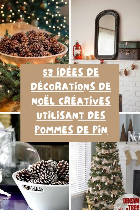 Rendez vos fêtes écoresponsables avec des pommes de pin. Transformez ces trésors de la nature en décorations de Noël époustouflantes. Simple, élégant et respectueux de l'environnement.

#NoëlVert #DécoÉco #PommeDePin #FêtesDurables Decoration Noel Nature, Diy Deco, Noel Diy, Diy Home Decor, Home Diy, Pins, Home Decor, Home Décor