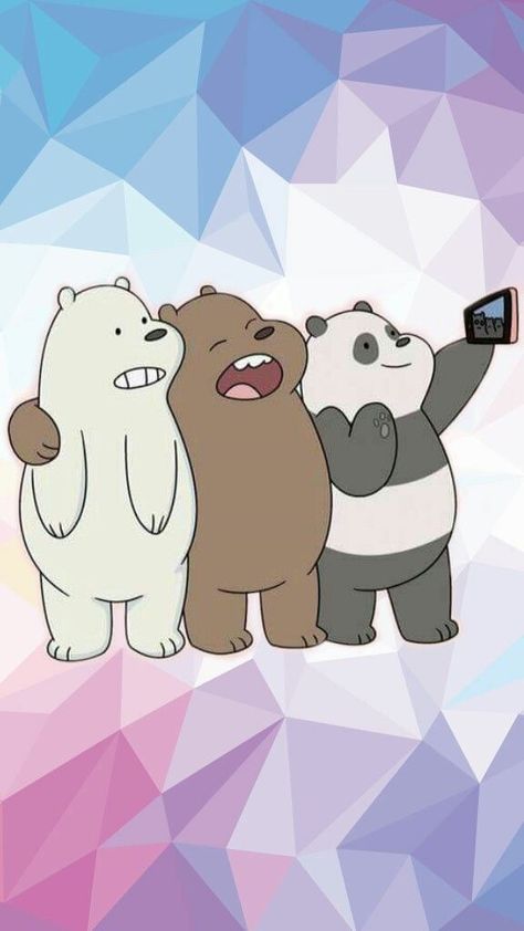 wallpaper osos escandalosos We Bare Bears Wallpaper, Beruang Grizzly, Games Tattoo, Bears Wallpaper, Ice Bear We Bare Bears, We Bare Bears Wallpapers, Ice Bears, Cute Panda Wallpaper, We Bear