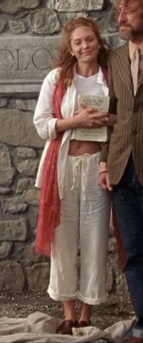 Diane Lane Style, Diane Lane Under The Tuscan Sun, 80s European Fashion, Tuscan Summer Outfits, Under The Tuscan Sun Outfit, Under The Tuscan Sun Aesthetic, 80s Italian Fashion, 90s Italian Fashion, Under Tuscan Sun