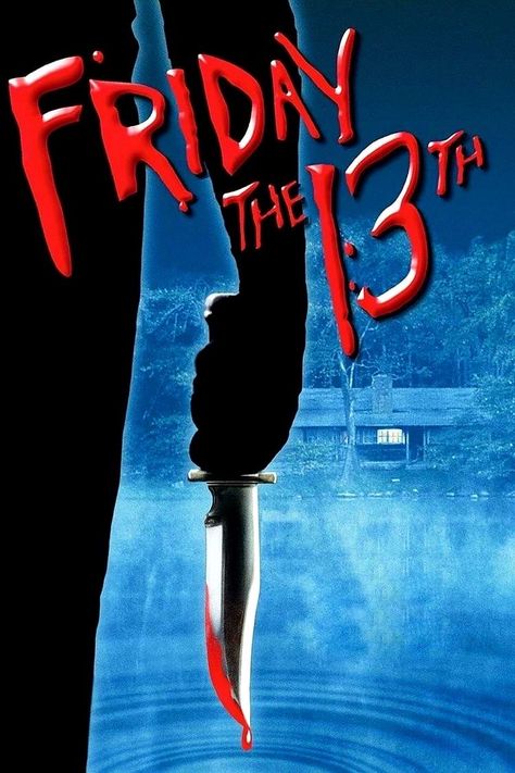 Friday The 13th 1980, Friday The 13th Movie, Friday The 13th Poster, Horror Movie Icons, Horror Posters, Retro Horror, Movie Covers, Horror Movie Art, Horror Movie Posters