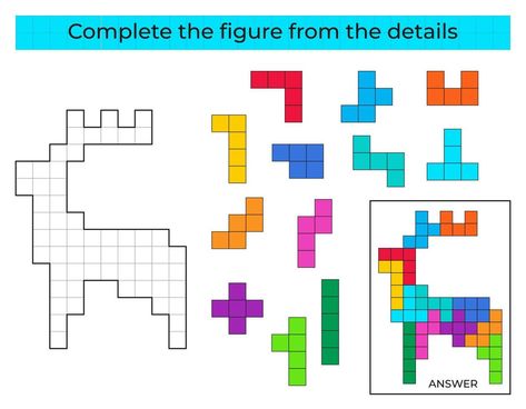 Primary School Activities, Butterfly Puzzle, Tetris Game, Printable Puzzles, Math Time, Math Projects, Educational Games For Kids, Maths Puzzles, Indoor Activities For Kids